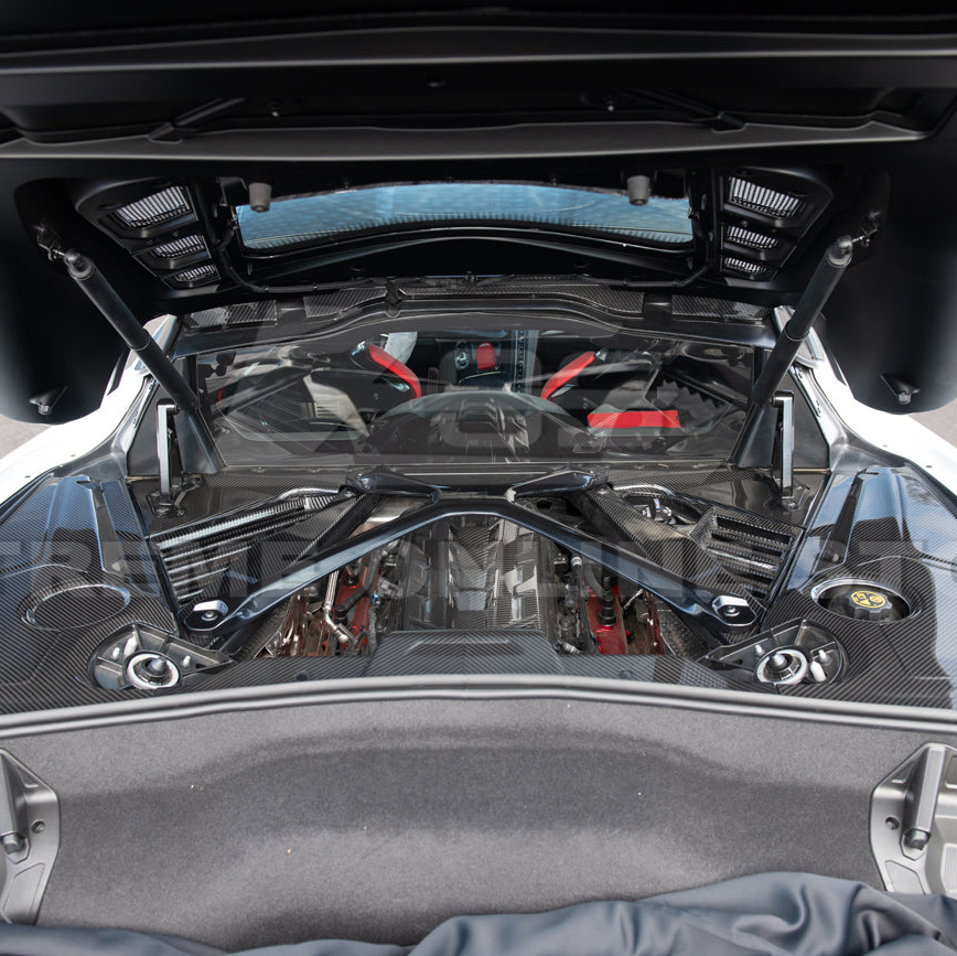 Chevrolet Corvette C8 Coupe Engine Bay Panel Cover (3-Pieces Version)