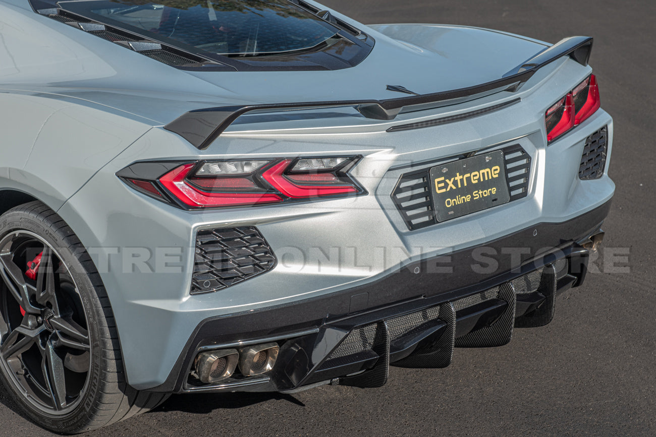 Chevrolet Corvette C8 Z51 Add-On Rear Diffuser Fin