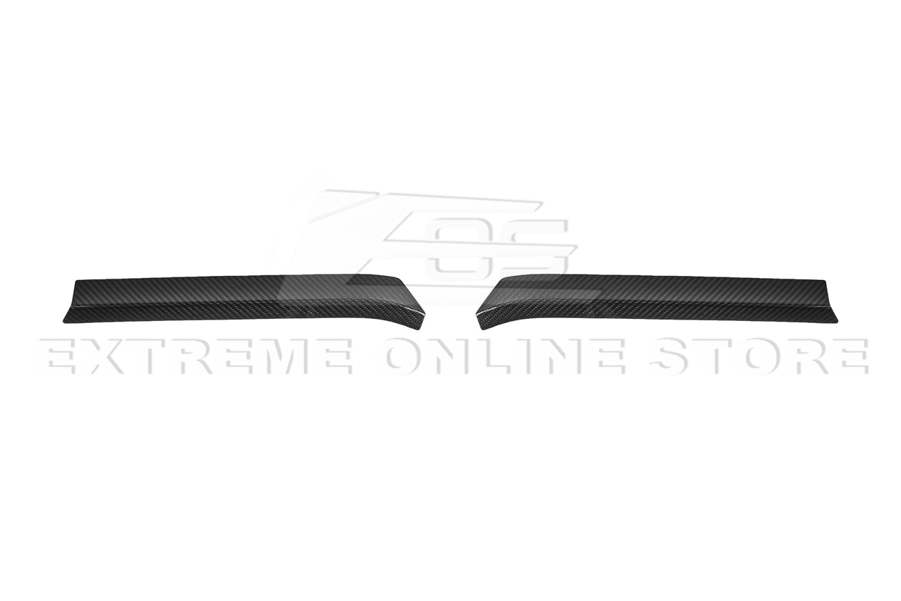 Corvette C8 Z06 Carbon Fiber High Wing Spoiler Add-On Wickerbill