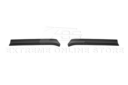Corvette C8 Z06 Carbon Fiber High Wing Spoiler Add-On Wickerbill