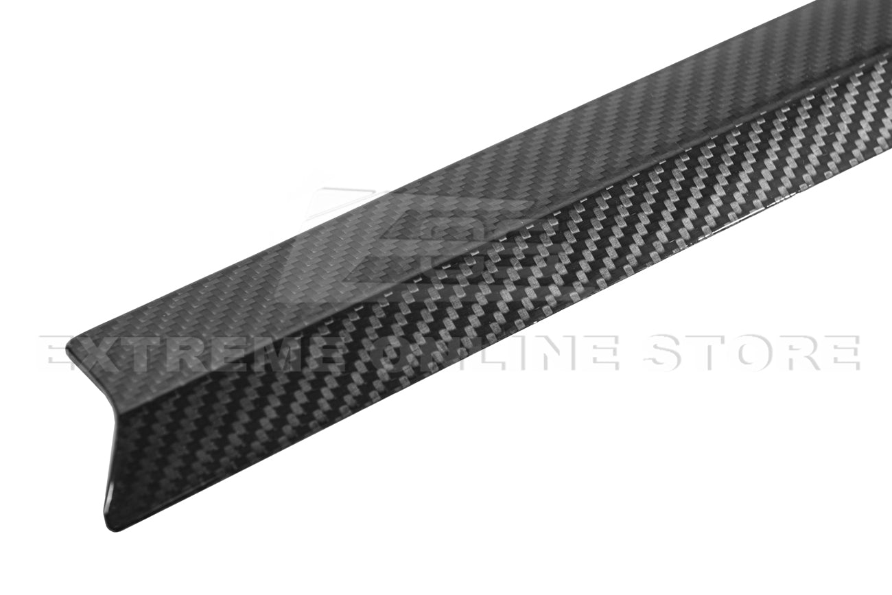 Corvette C8 Z06 Carbon Fiber High Wing Spoiler Add-On Wickerbill