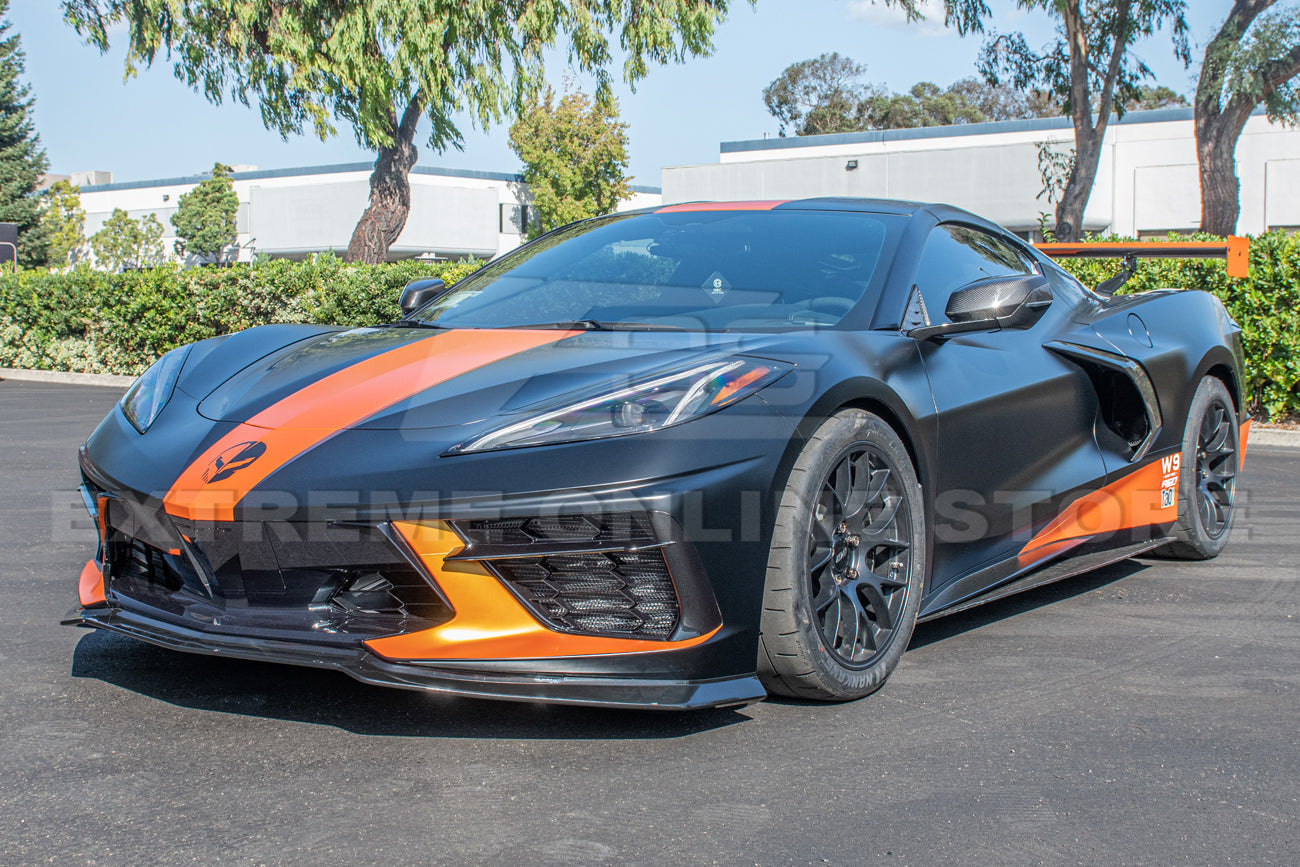 Corvette C8 Z06 Z07 Performance Front Lip & Canards