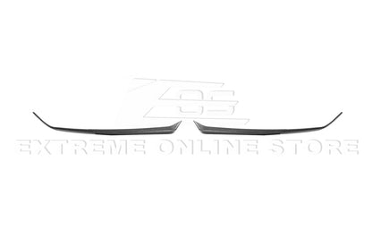Corvette C8 Z06 Carbon Fiber Rear Wicker Bill Extension Winglets