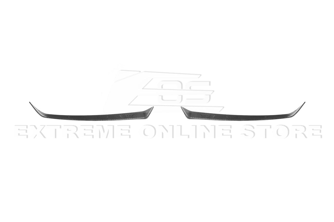 Corvette C8 Z06 Carbon Fiber Rear Wicker Bill Extension Winglets