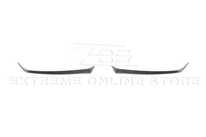 Corvette C8 Z06 Carbon Fiber Rear Wicker Bill Extension Winglets