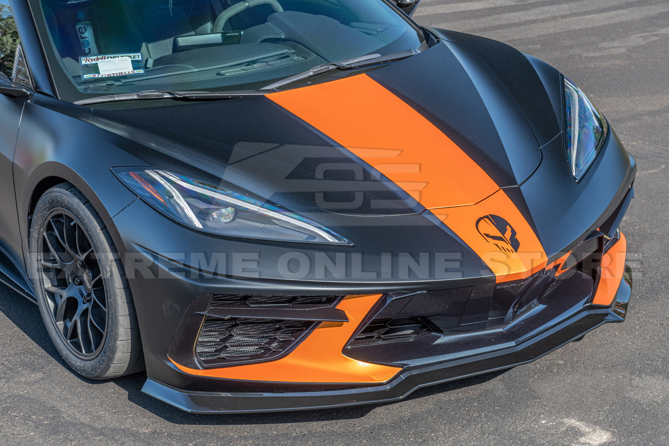 Corvette C8 Z06 Z07 Performance Front Lip & Canards