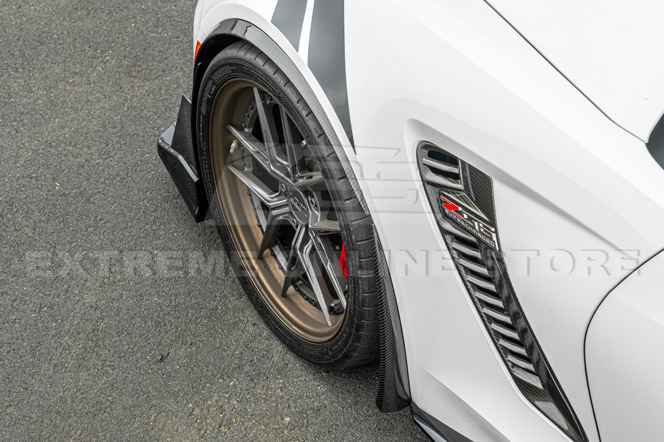 Corvette C7 Extended Front & Rear Splash Guards