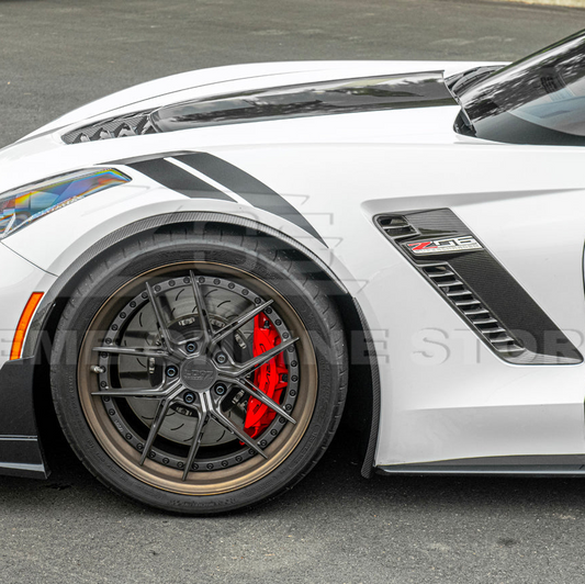 Corvette C7 Extended Front & Rear Splash Guards