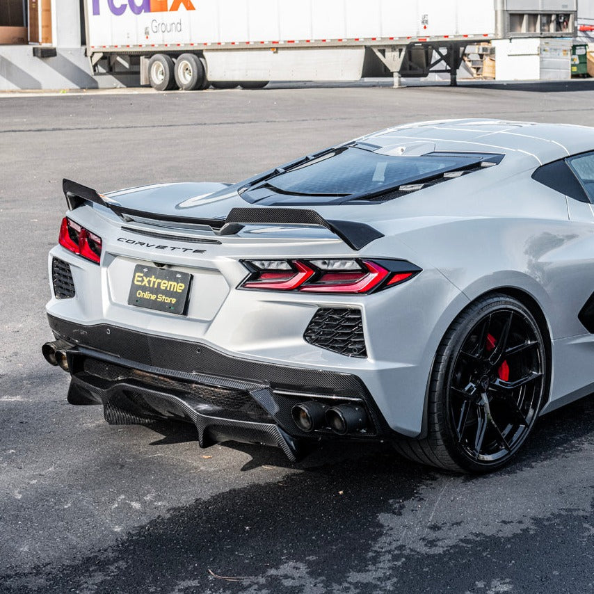 Chevrolet Corvette C8 Z51 Wickerbill Rear Trunk Spoiler