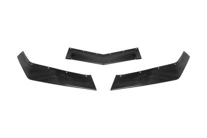 Corvette C8 Z06 Carbon Fiber 3 Pieces Front Lip Splitter