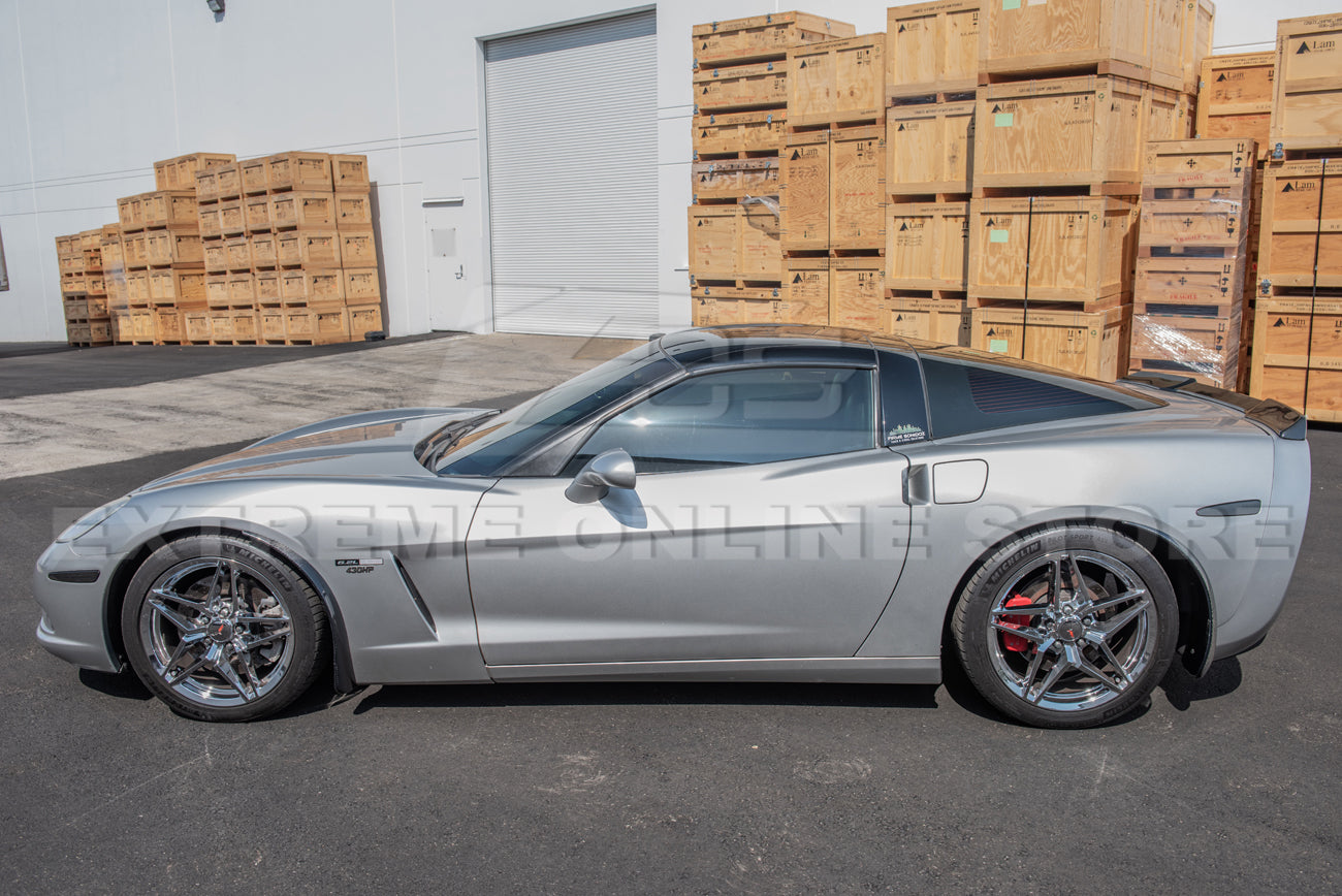 Chevrolet Corvette C6 Base Rear Splash Guards Mud Flaps