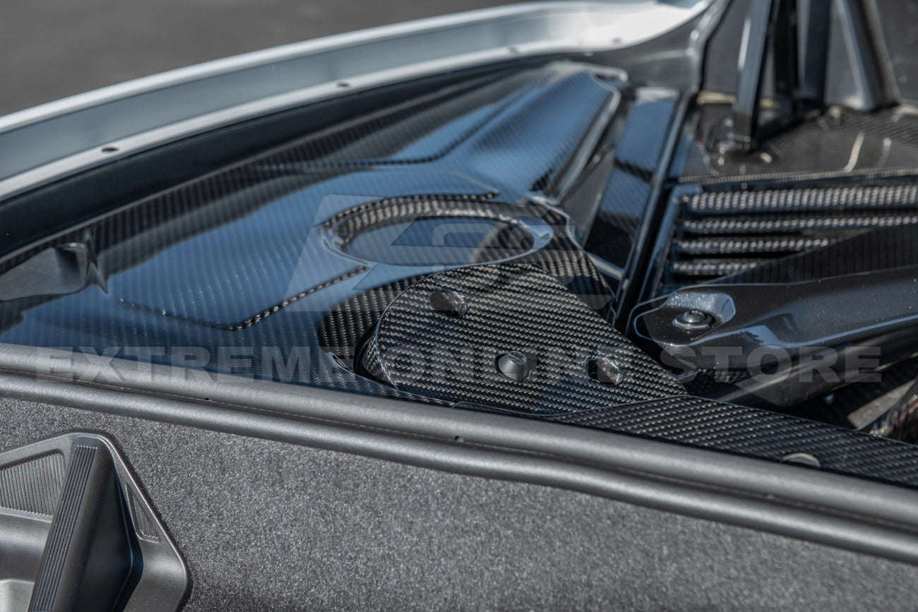 Chevrolet Corvette C8 Carbon Fiber Engine Bay Struct Covers