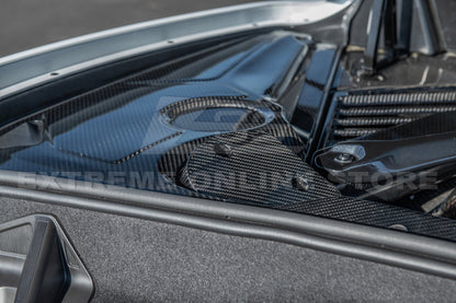 Chevrolet Corvette C8 Carbon Fiber Engine Bay Struct Covers