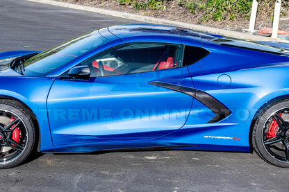 Chevrolet Corvette C8 Z06 Package Side Skirts Rocker Panels
