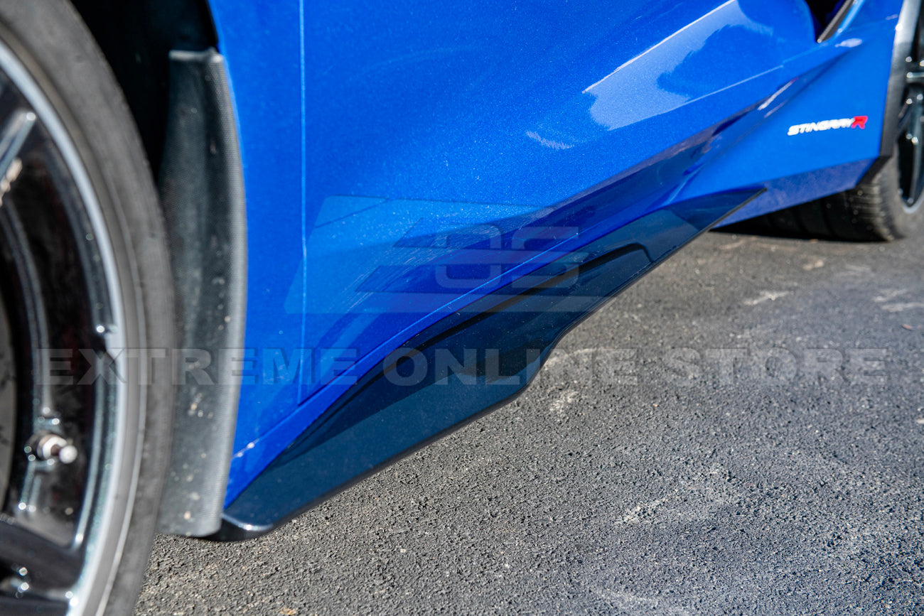 Chevrolet Corvette C8 Z06 Package Side Skirts Rocker Panels