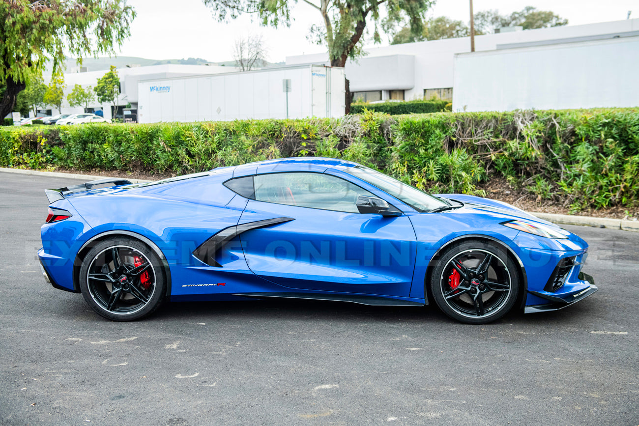 Chevrolet Corvette C8 Z06 Package Side Skirts Rocker Panels