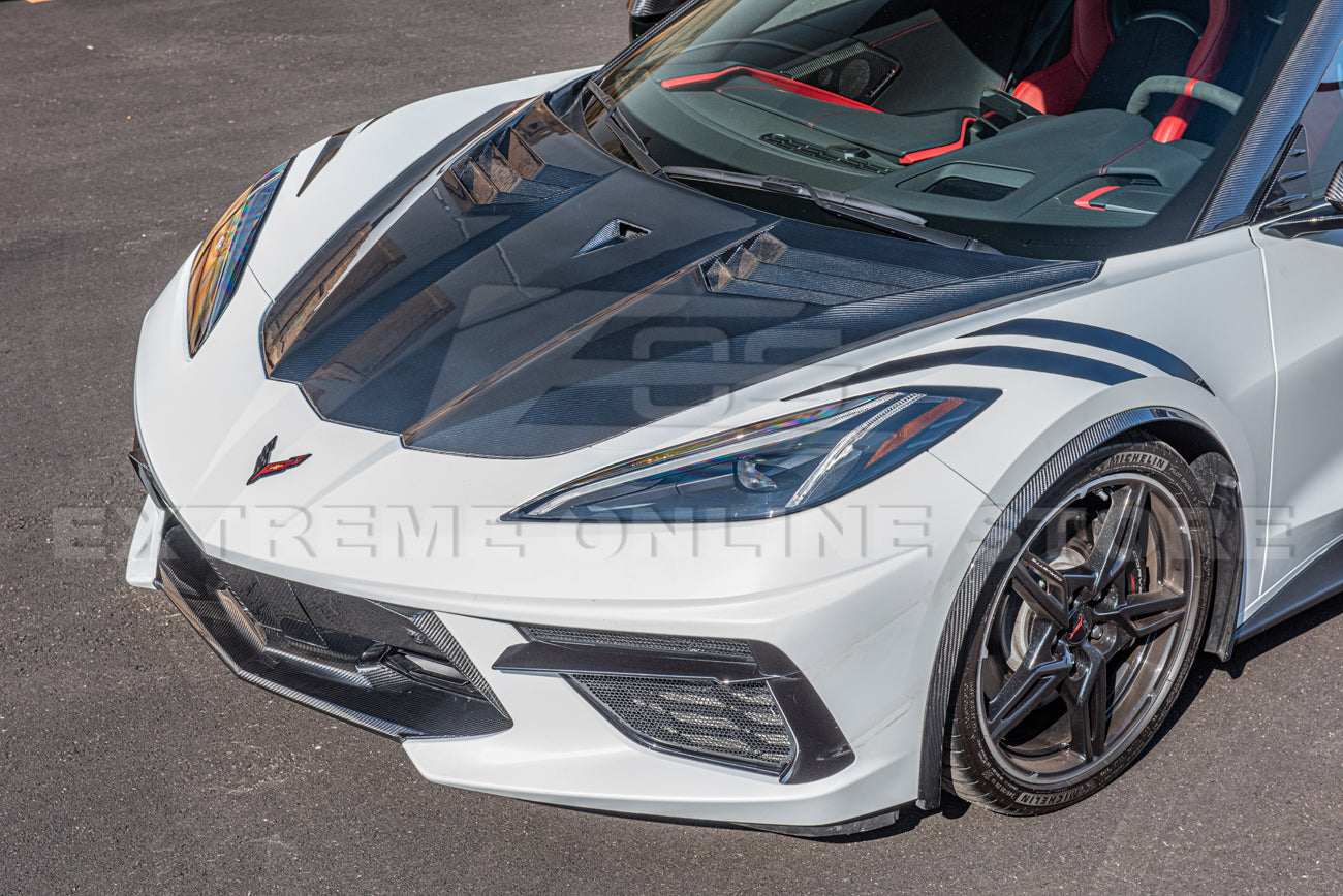 Chevrolet Corvette C8 GT3 R Carbon Fiber Front Bumper Hood