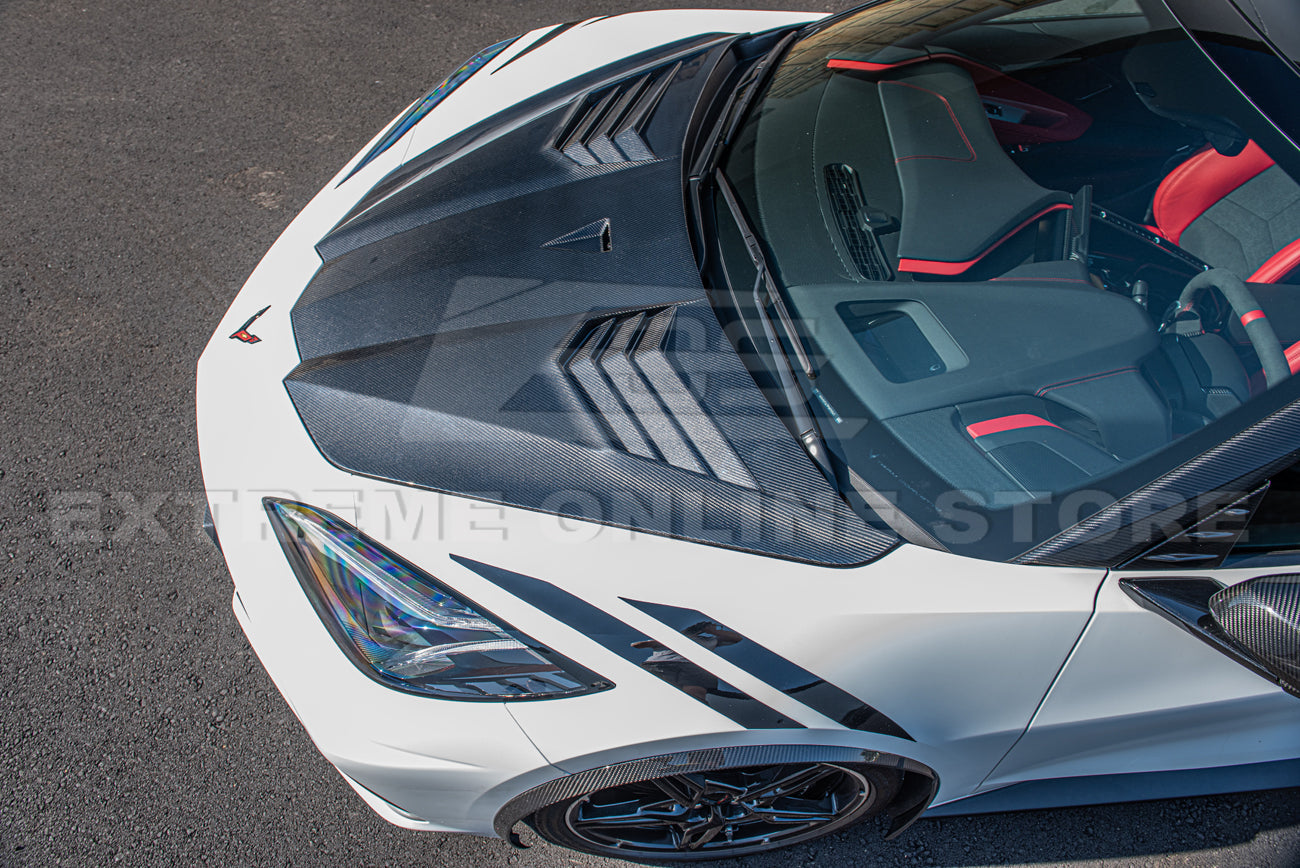 Chevrolet Corvette C8 GT3 R Carbon Fiber Front Bumper Hood