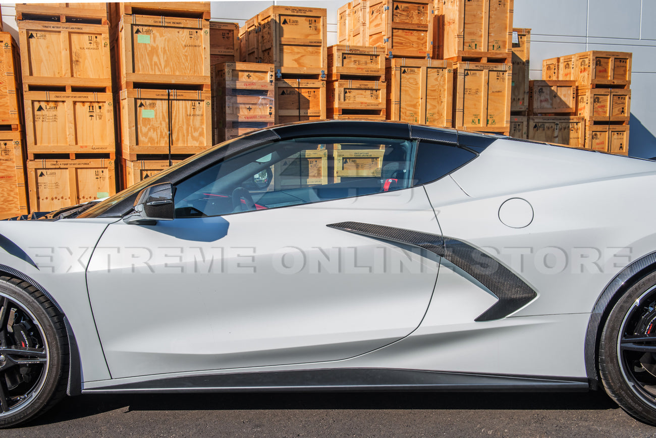 Chevrolet Corvette C8 Side Skirts Rocker Panels