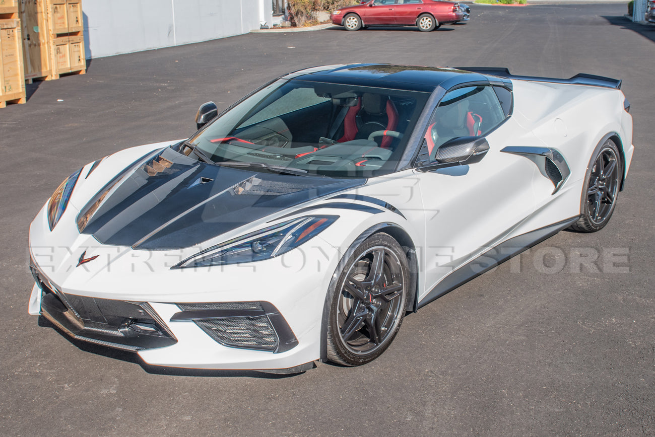 Chevrolet Corvette C8 Side Skirts Rocker Panels