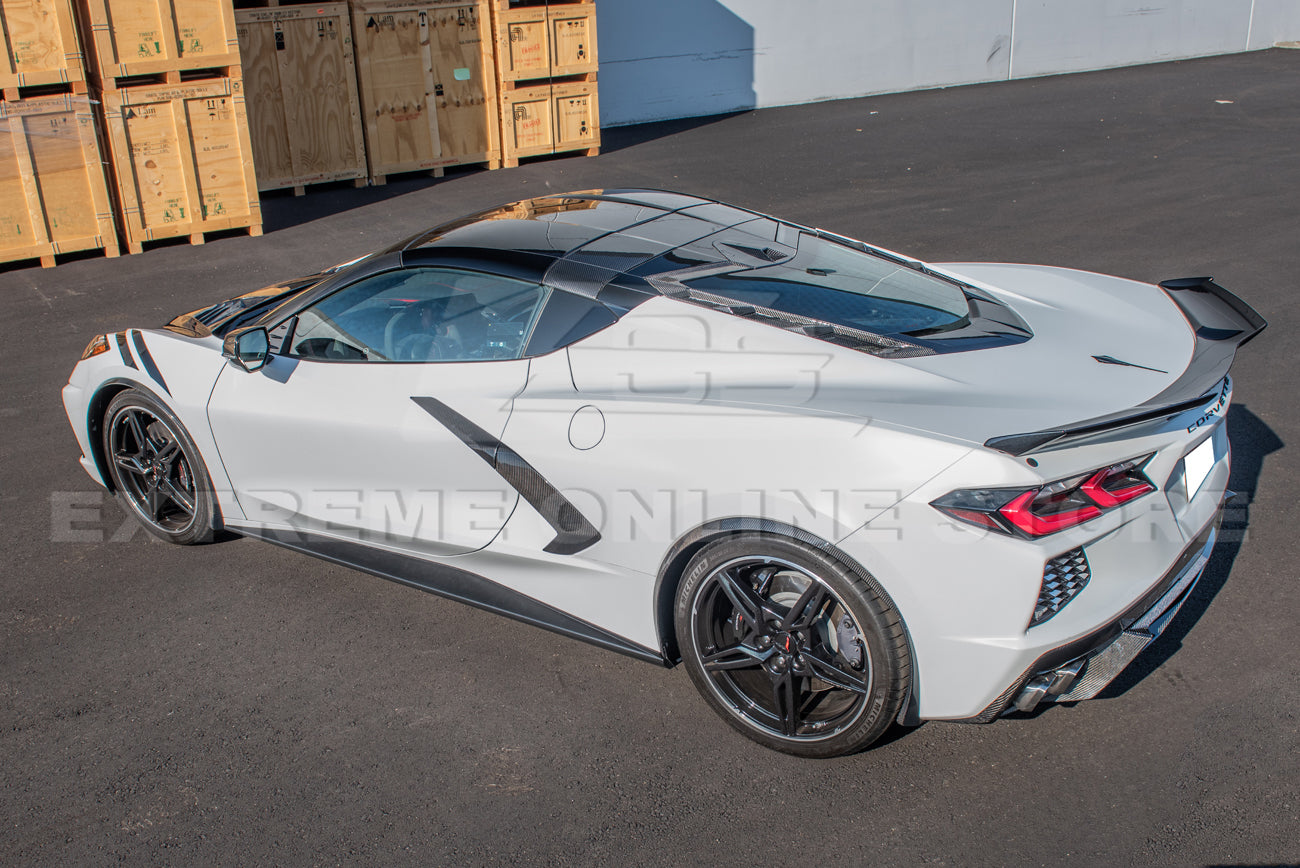 Chevrolet Corvette C8 Side Skirts Rocker Panels