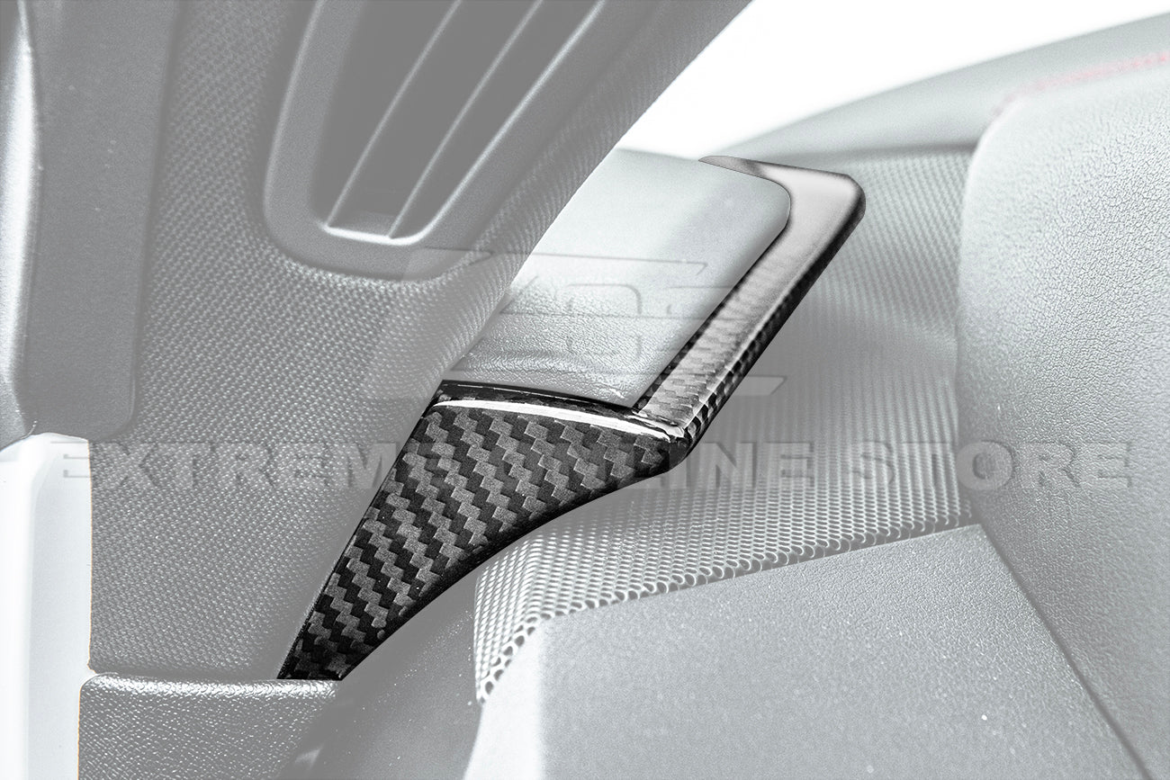 Chevrolet Corvette C8 Carbon Fiber Upper Dash Pad Trim Cover Kit