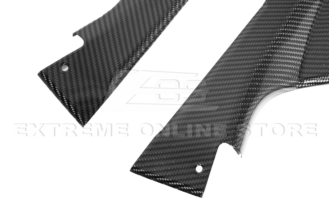 Chevrolet Corvette C8 Carbon Fiber Engine Bay Corner Vent Cover