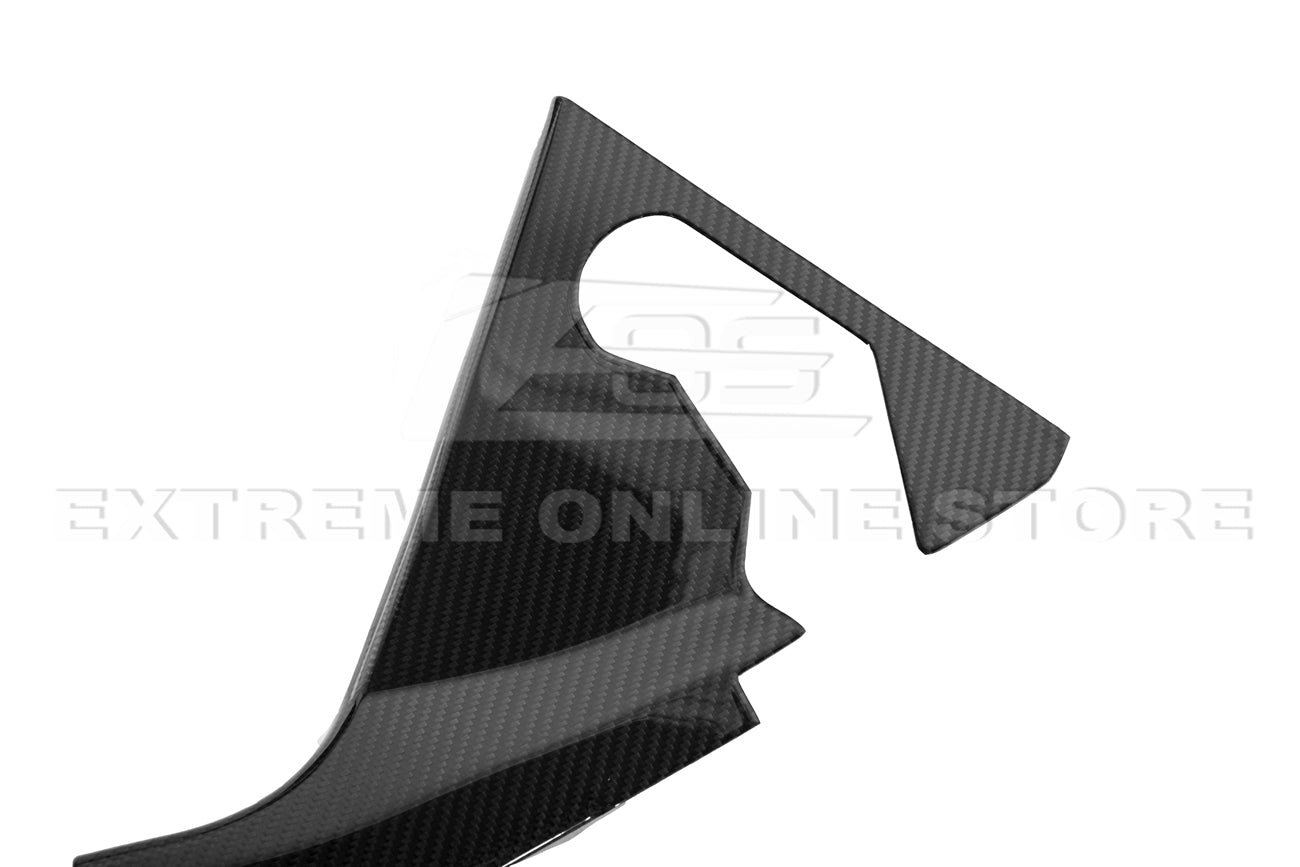 Chevrolet Corvette C8 Carbon Fiber Engine Bay Corner Vent Cover