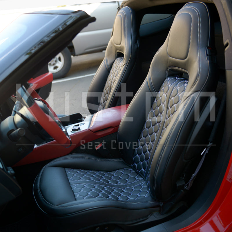 Chevrolet Corvette C7 Custom Leather Seat Covers