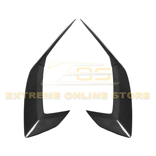 Chevrolet Corvette C8 Carbon Fiber Side Fender Vent Door Garnish