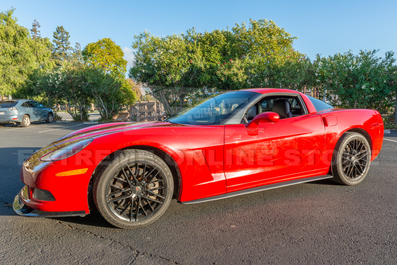 Corvette C6 Base | ZR1 Conversion Side Skirts Rocker Panels