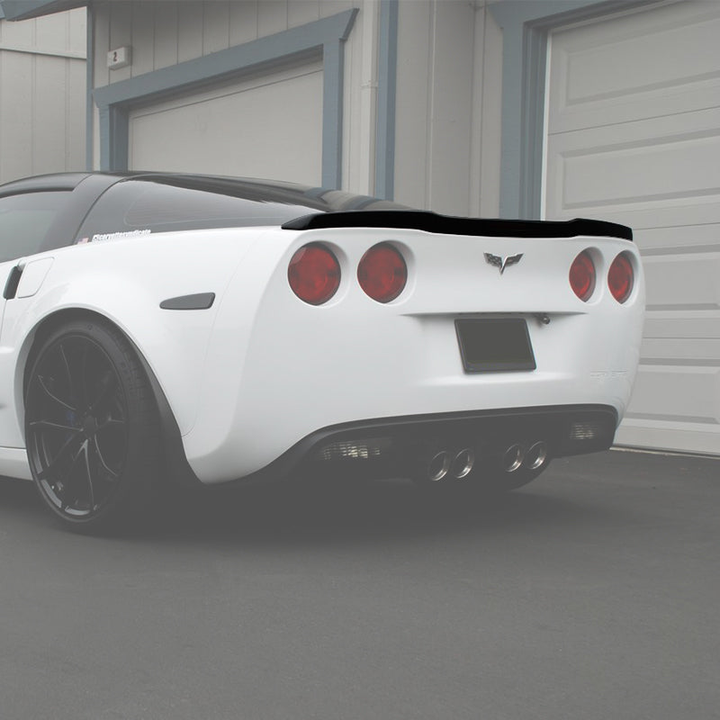 Corvette C6 ZR1 Package Rear Trunk Spoiler - ExtremeOnlineStore