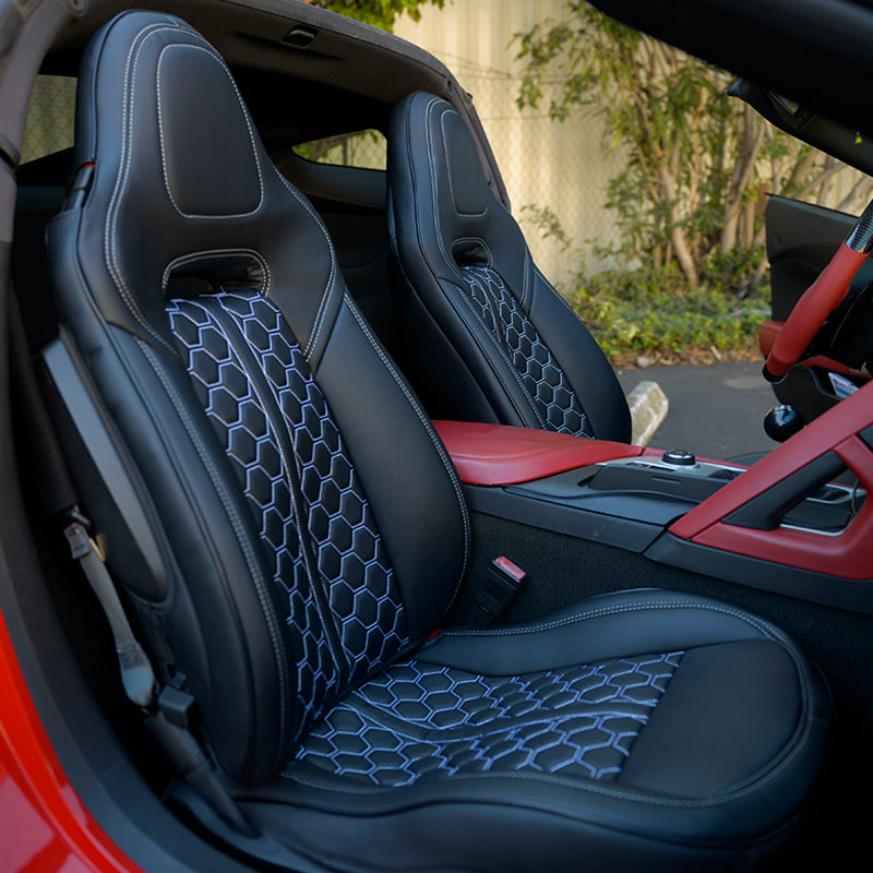 Chevrolet Corvette C7 Custom Leather Seat Covers