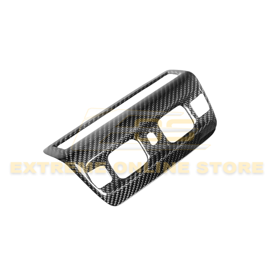 Chevrolet Corvette C8 Carbon Fiber Roof Reading Light Control Panel Trim Cover