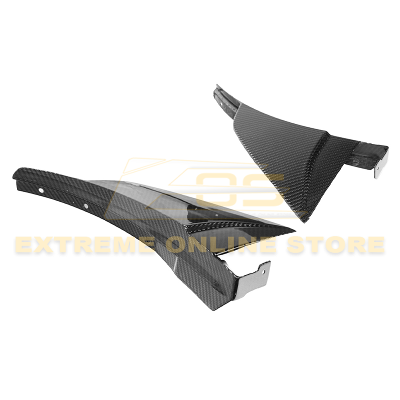 Chevrolet Corvette C7 ZR1 Carbon Fiber Front Splitter Side Winglet Extension