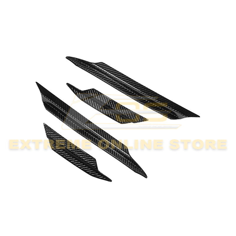 Corvette C8 Carbon Fiber Side Canards Dive Plane