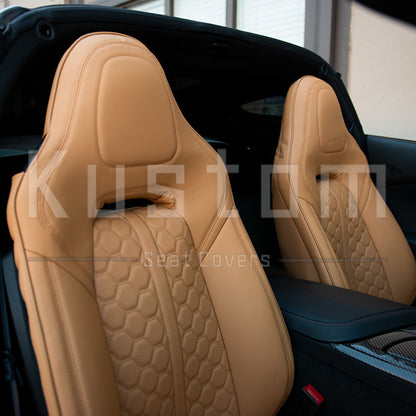 Chevrolet Corvette C7 Custom Leather Seat Covers