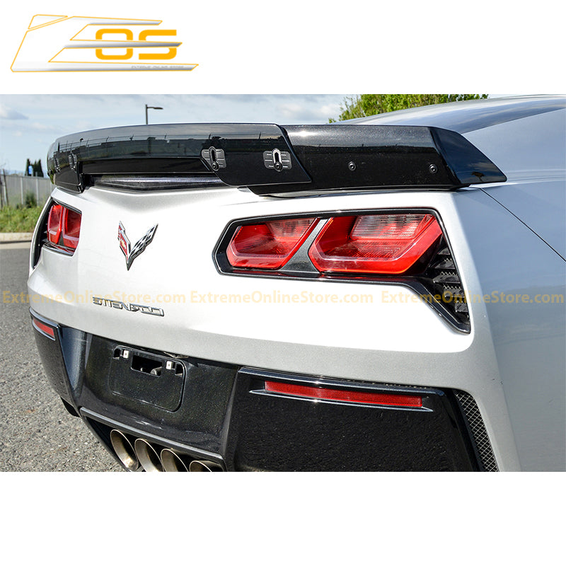 Corvette C7 Stage 3 Rear Spoiler W/ Wickerbill Extension - ExtremeOnlineStore