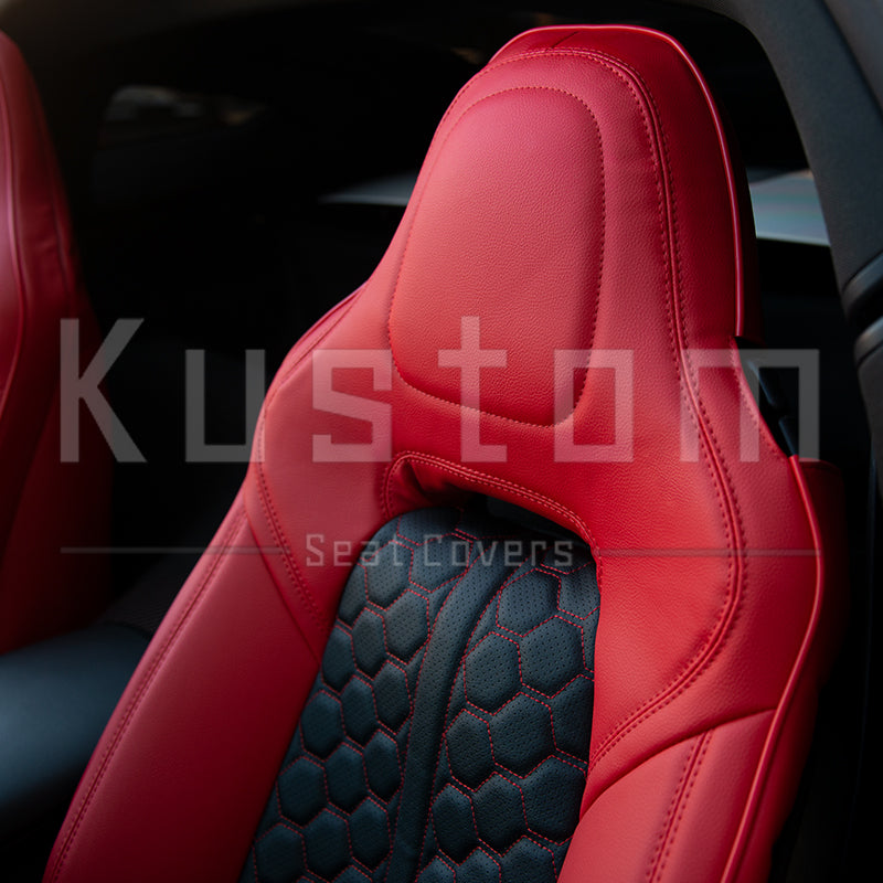 Chevrolet Corvette C7 Custom Leather Seat Covers