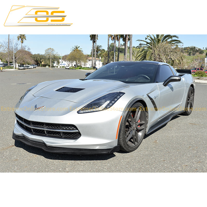 Corvette C7 Stage 2 / 3 Front Splitter Lip | Front Spoiler - ExtremeOnlineStore