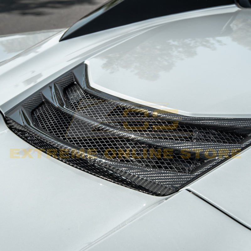 Corvette C8 Convertible Carbon Fiber Rear Hatch Vent