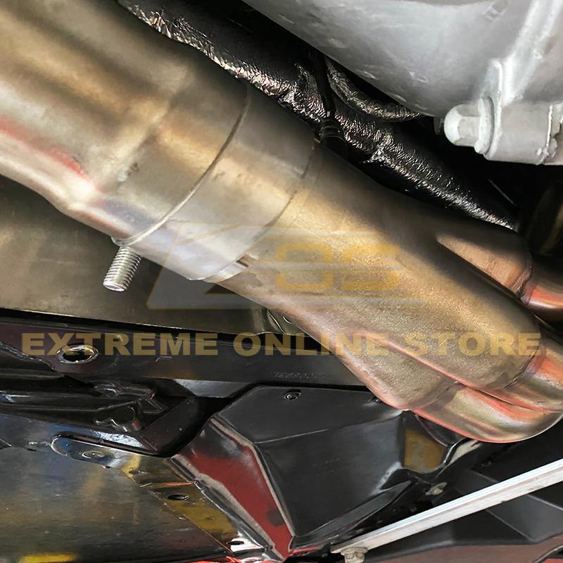 Corvette C7 1.875 X 3.0 Inches Catless Long Tube Header - Extreme Online Store