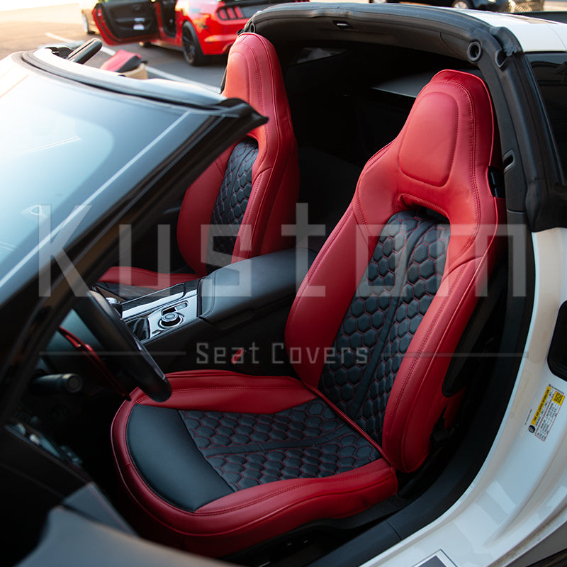 Chevrolet Corvette C7 Custom Leather Seat Covers