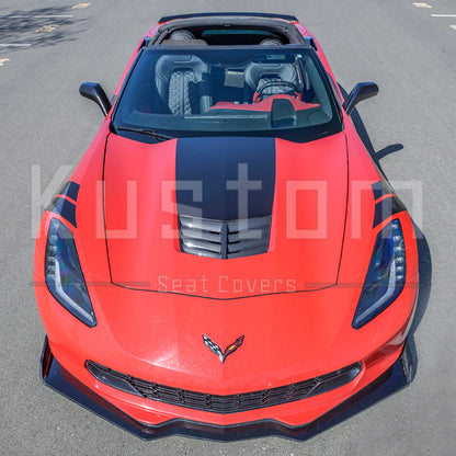 Chevrolet Corvette C7 Custom Leather Seat Covers