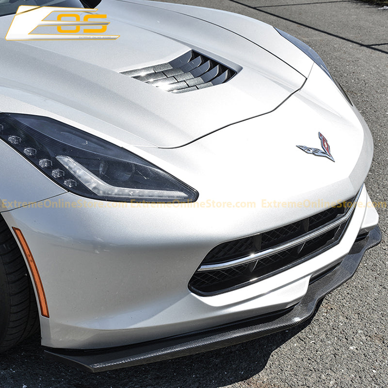 Corvette C7 Stage 2 Front Splitter Lip - ExtremeOnlineStore