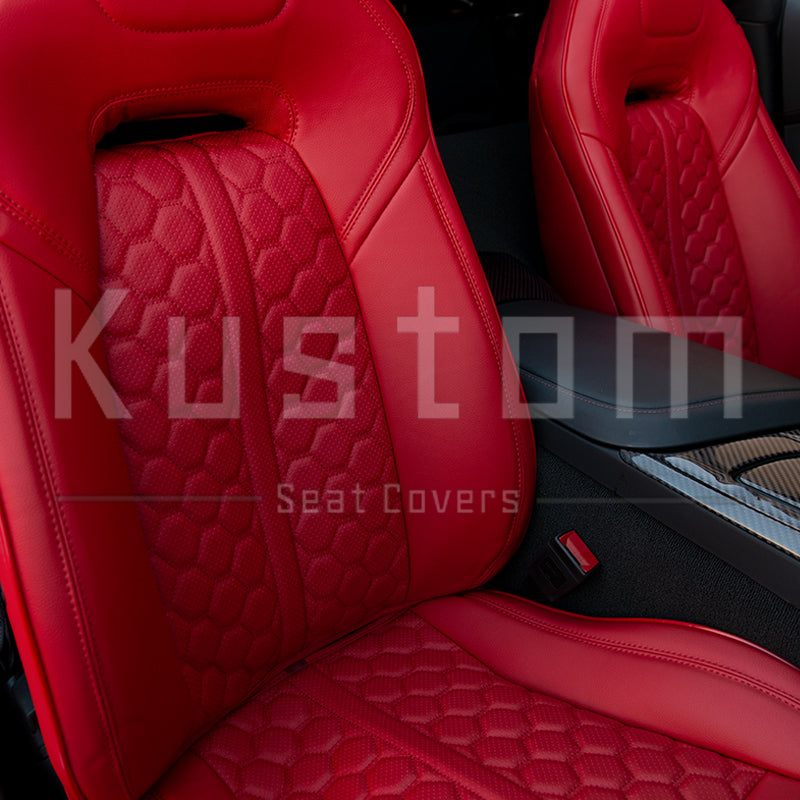 Chevrolet Corvette C7 Custom Leather Seat Covers