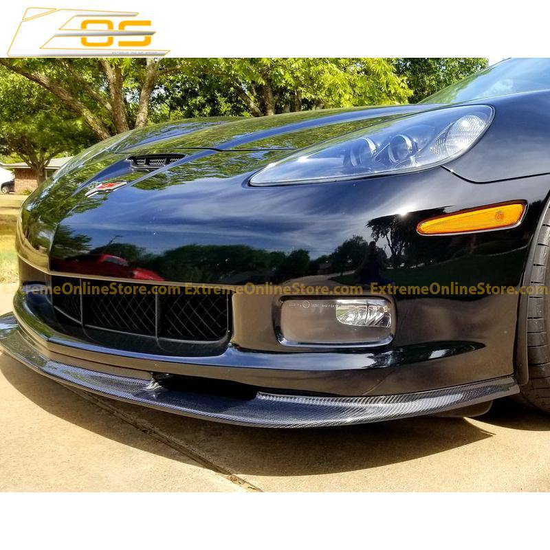 Corvette C6 Grand Sport / Z06 Front Splitter Lip & Side Skirts Rocker Panels - ExtremeOnlineStore