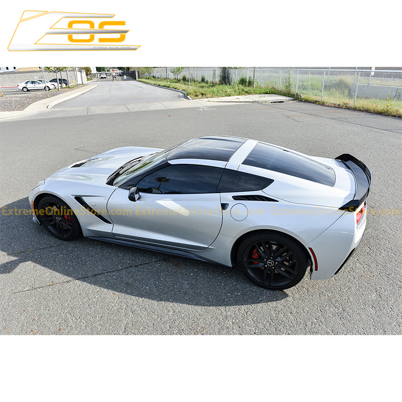 Corvette C7 Stage 3 Rear Spoiler W/ Wickerbill Extension - ExtremeOnlineStore