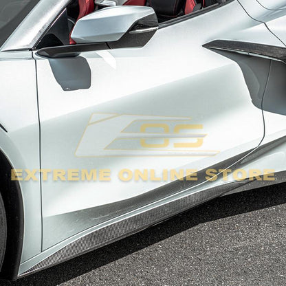 Corvette C8 Z51 Add On Side Skirts Rocker Panels - Extreme Online Store