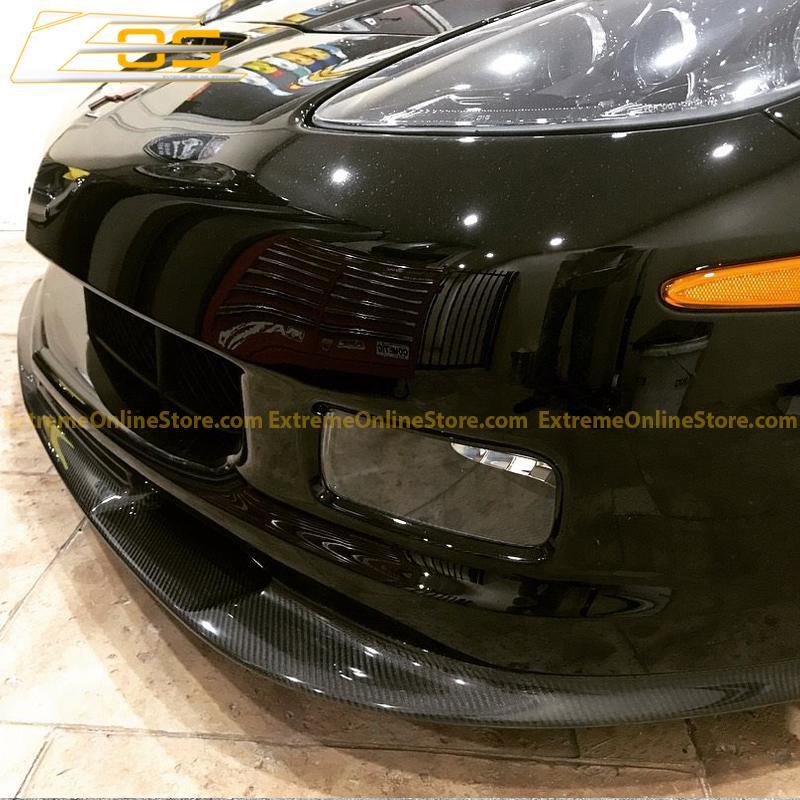 Corvette C6 Grand Sport / Z06 Front Splitter Lip & Side Skirts Rocker Panels - ExtremeOnlineStore